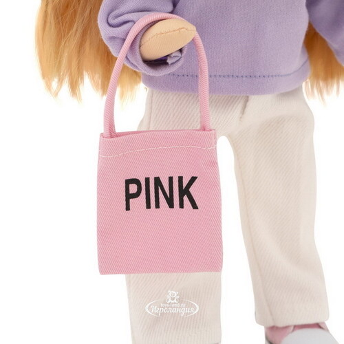 Мягкая кукла Sweet Sisters: Sunny в сиреневой кофте 32 см, коллекция Весна Orange Toys