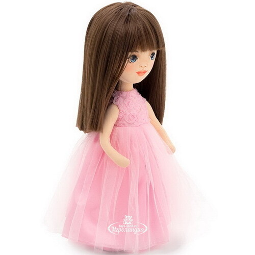 Мягкая кукла Sweet Sisters: Sophie в розовом платье 32 см, коллекция Вечерний шик Orange Toys