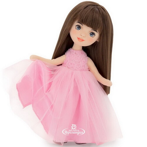 Мягкая кукла Sweet Sisters: Sophie в розовом платье 32 см, коллекция Вечерний шик Orange Toys