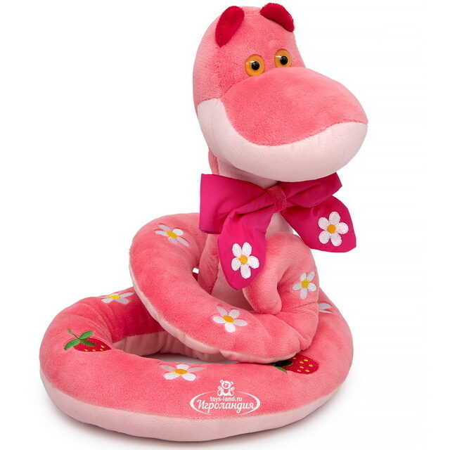 Мягкая игрушка Змея Пинки 25 см Budi Basa (Буди Баса)