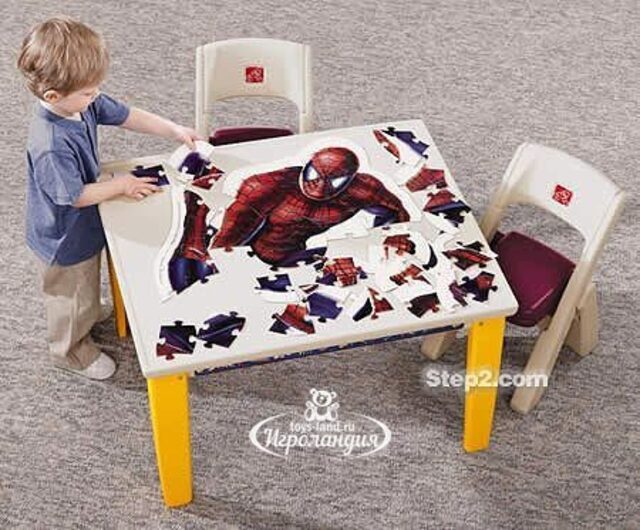 Стол складной со стульями Step-2