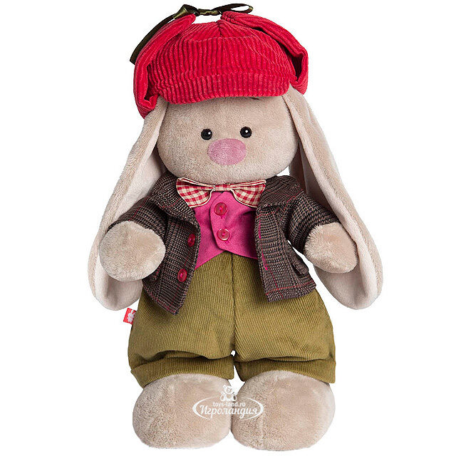 Мягкая игрушка Зайка Ми Эдинбург мальчик 25 см коллекция Британские каникулы Budi Basa