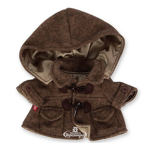 Одежда для Зайки Ми 32 см - Коричневое пальто Budi Basa