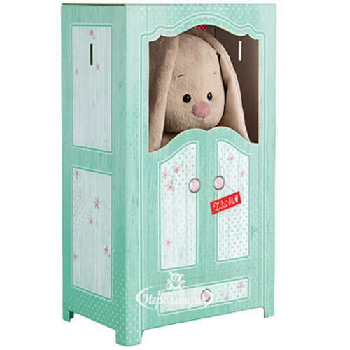 Мягкая игрушка Зайка Ми в шкафчике 25 см коллекция Mi Style Budi Basa
