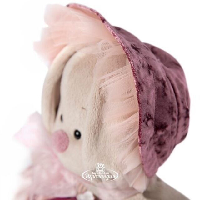 Мягкая игрушка Зайка Ми барышня в жемчужном 25 см коллекция Барышня и Кавалер Budi Basa