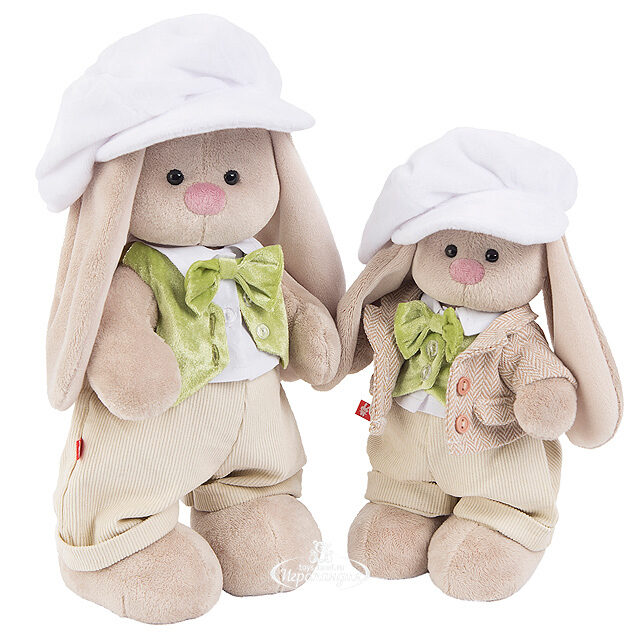 Мягкая игрушка Зайка Ми Стефан 32 см коллекция Цветы Budi Basa