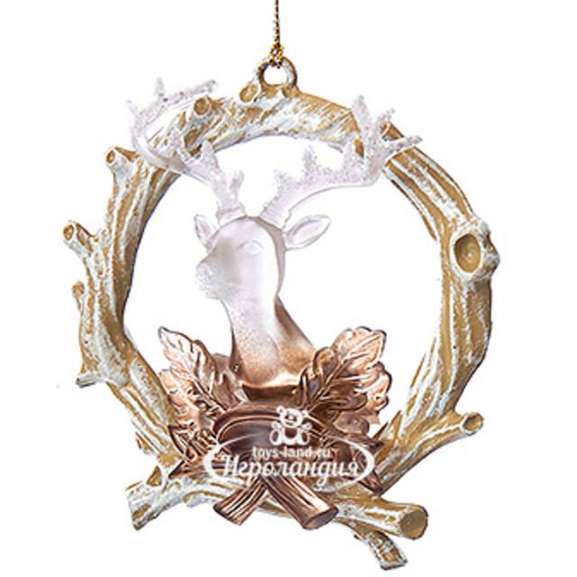 Елочная игрушка Зимний Лес - Олень 10 см, подвеска Kurts Adler