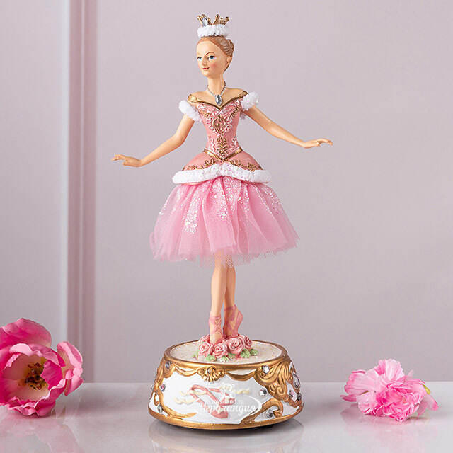 Декоративная фигурка Балерина: Адвентский камерный оркестр 25 см, с музыкой Kurts Adler