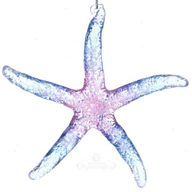 Елочная игрушка Морская Звезда Лиррия 13 см, подвеска Kurts Adler