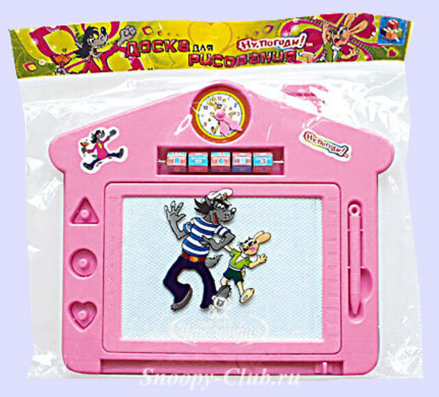 Доска для рисования "Ну, погоди", домик 1TOY