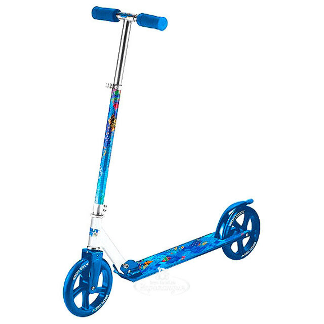 Самокат SOCHI 2014, синий, колеса 125 мм 1TOY
