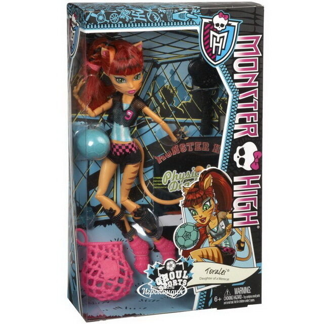 Кукла Торалей Страйп Монстры спорта 26 см (Monster High) Mattel