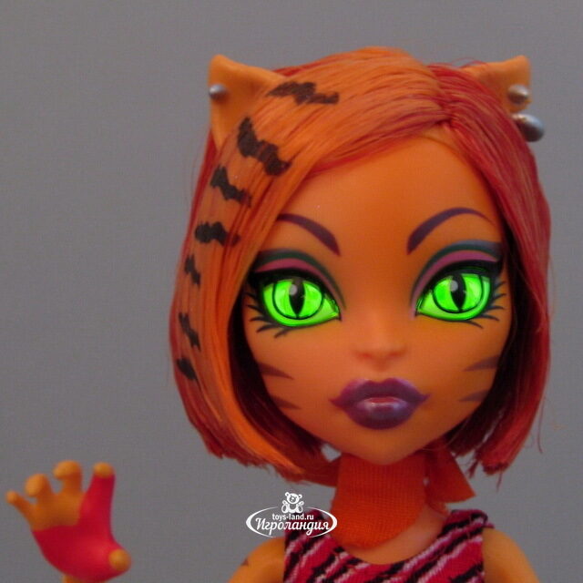 Кукла Торалей Страйп Она живая 26 см движение звук подсветка (Monster High) Mattel