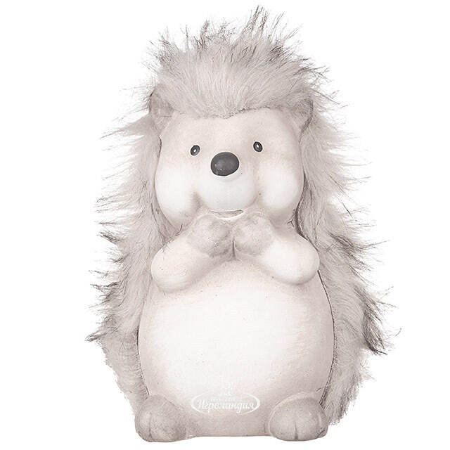 Декоративная фигурка Мохнатый Ежик 16 см Peha