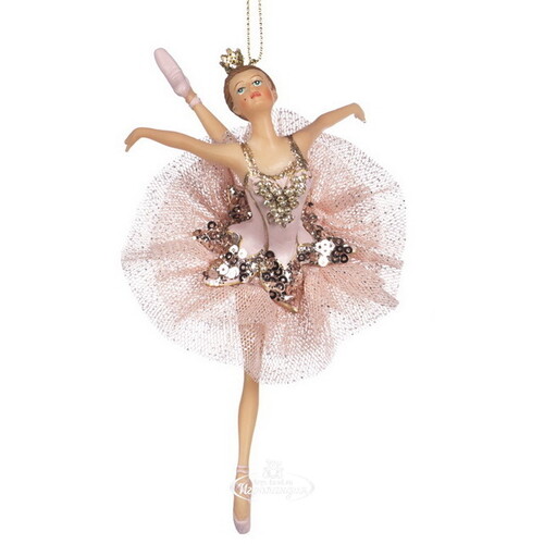 Елочная игрушка Балерина Гвинет - Danza di Toulouse 18 см, подвеска Goodwill