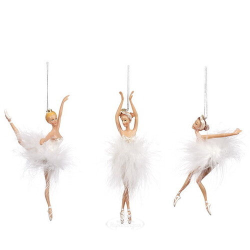 Елочная игрушка Балерина Китана - Danse des Flocons 19 см, подвеска Goodwill