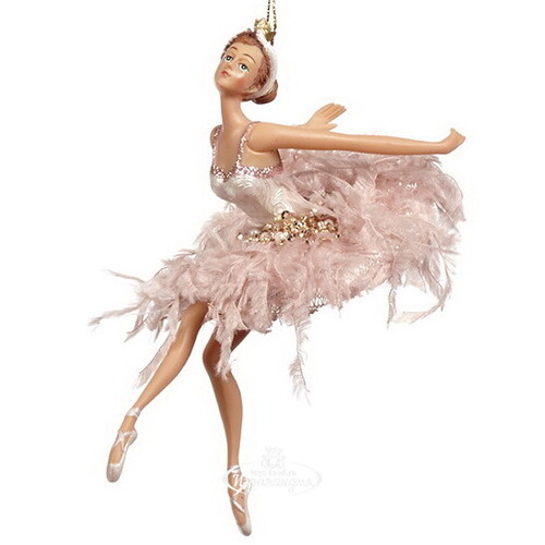 Елочная игрушка Балерина Синди - Rose Paradise 19 см, подвеска Goodwill
