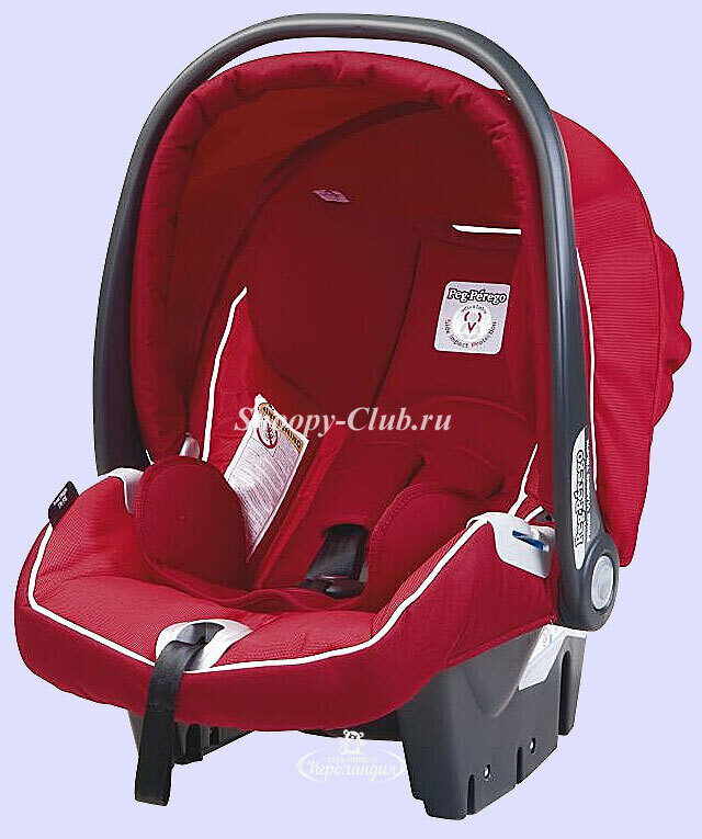 Автокресло Primo Viaggio TRI-FIX ASIP (0+), Geranium Peg Perego