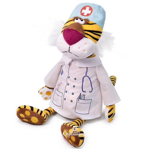 Мягкая игрушка Тигр 32 см - Доктор Фердинанд Шварц Budi Basa