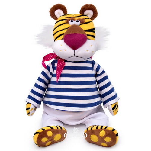 Мягкая игрушка Тигр 32 см - Отважный моряк Роберт Рольф Budi Basa