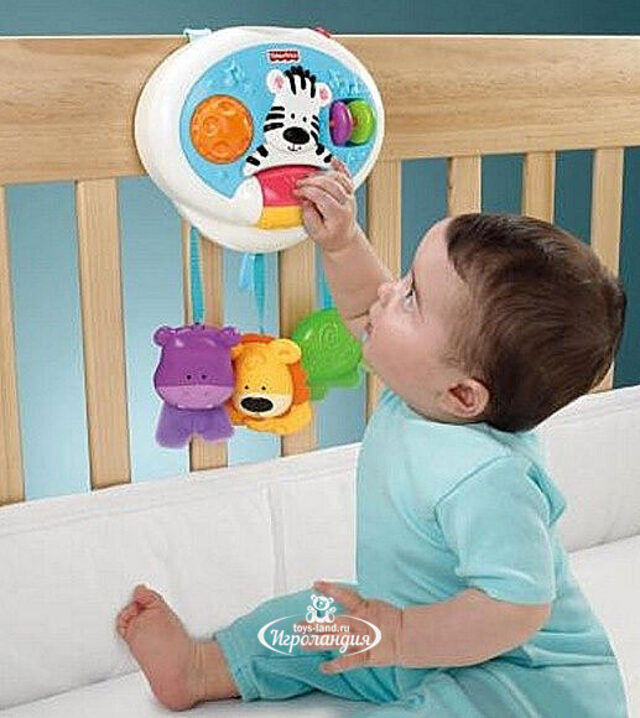 Мобиль "Веселые друзья" (2 в 1) Fisher Price (Фишер Прайс)