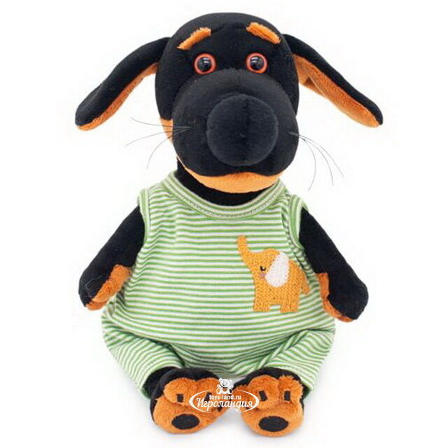 Мягкая игрушка Собака Ваксон Baby в комбинезоне 20 см Budi Basa (Буди Баса)