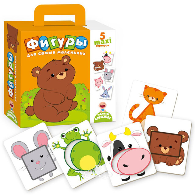 Развивающий набор-сортер Фигуры Vladi Toys (Влади Тойс)