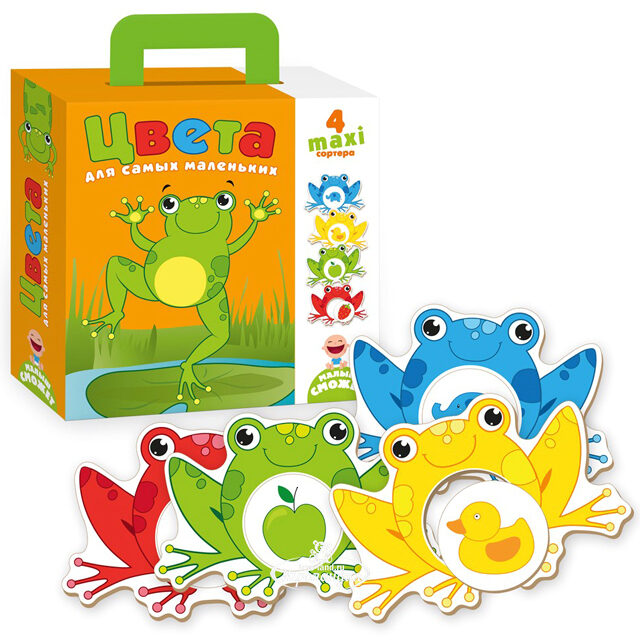 Развивающий набор-сортер Цвета Vladi Toys (Влади Тойс)