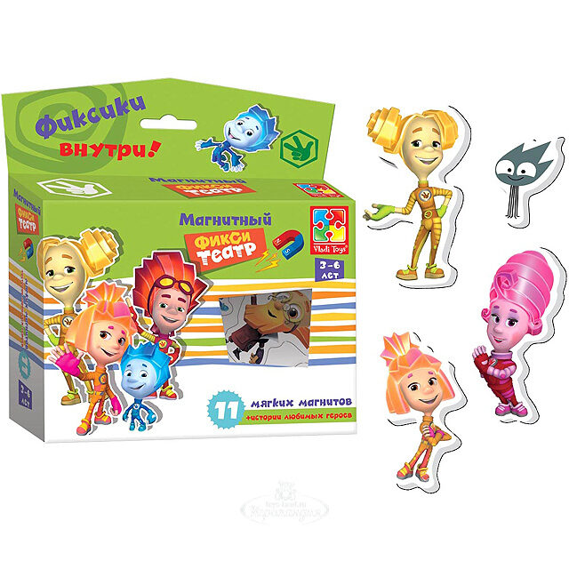 Магнитный театр Фиксики 2 Vladi Toys