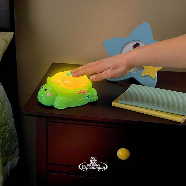 Ночник Музыкальная черепашка Fisher Price (Фишер Прайс)