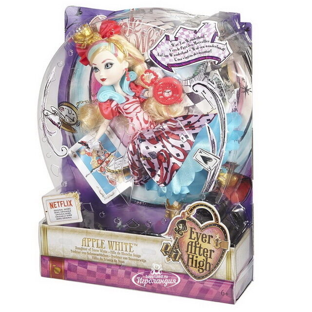 Кукла Эппл Вайт Дорога в Страну Чудес 26 см (Ever After High) Mattel