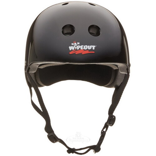 Детский защитный шлем Wipeout Black с фломастерами, 49-52 см Wipeout