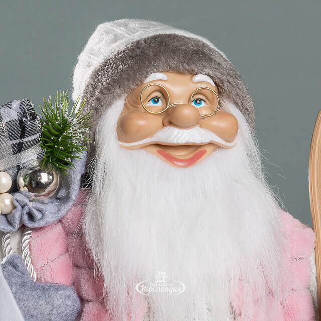 Новогодняя фигура Санта Клаус - Волшебник из Харрикейна 60 см Due Esse Christmas