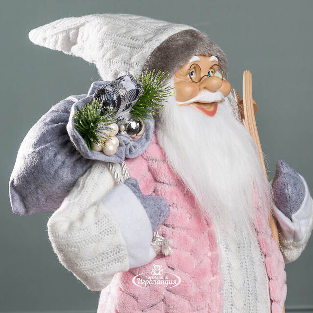 Новогодняя фигура Санта Клаус - Волшебник из Харрикейна 60 см Due Esse Christmas