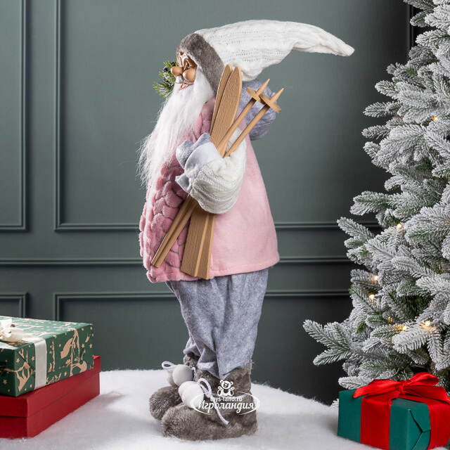 Новогодняя фигура Санта Клаус - Волшебник из Харрикейна 60 см Due Esse Christmas