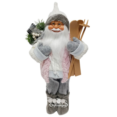 Новогодняя фигура Санта Клаус - Волшебник из Харрикейна 45 см Due Esse Christmas