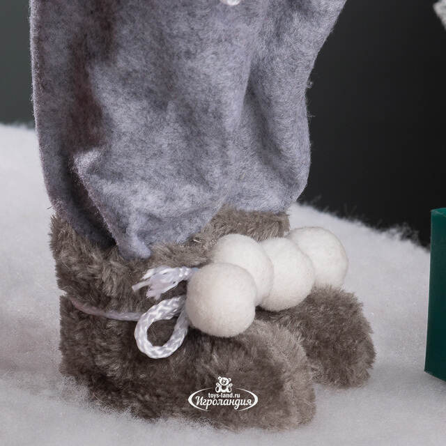 Новогодняя фигура Санта Клаус - Волшебник из Харрикейна 45 см Due Esse Christmas
