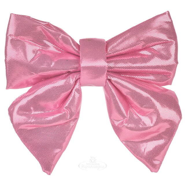 Бант на елку De Lamont 15*13 см фуксия Due Esse Christmas