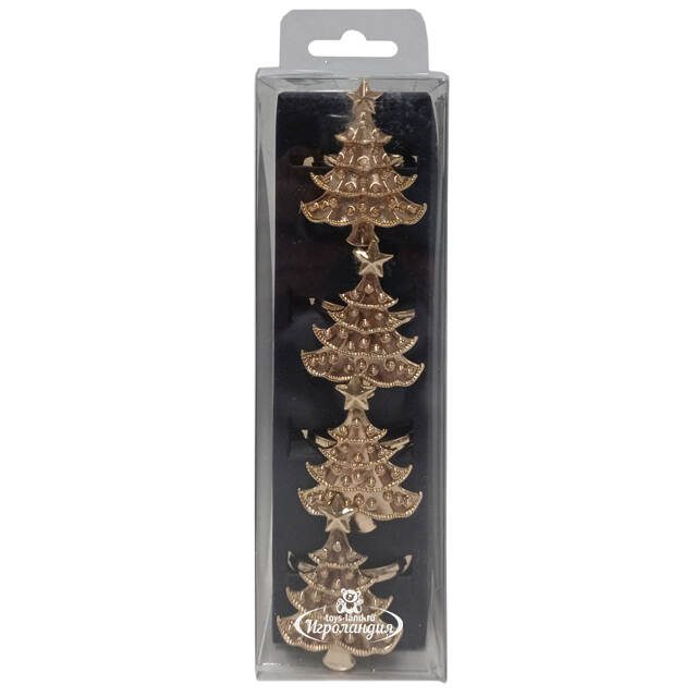 Кольца для салфеток Golden Tree 5 см, 4 шт Due Esse Christmas