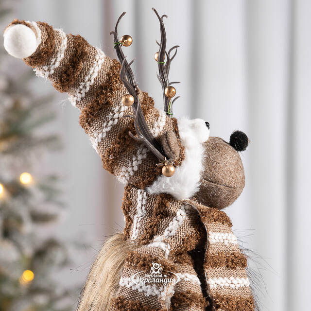 Декоративная фигура Олень Хьюго 50 см Due Esse Christmas