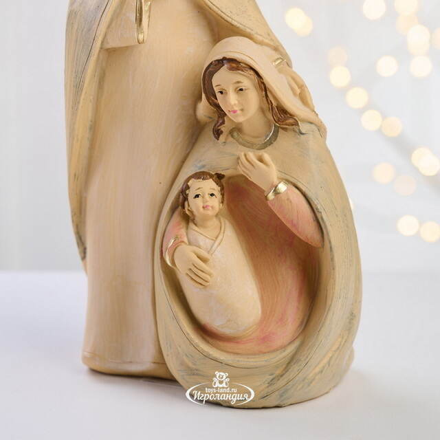 Рождественская статуэтка Рождение Иисуса 20 см бежевая Due Esse Christmas