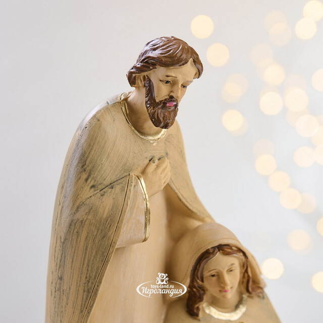 Рождественская статуэтка Рождение Иисуса 20 см бежевая Due Esse Christmas