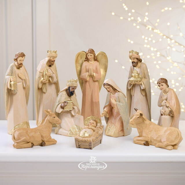 Рождественский вертеп Священное Предание 24 см, 10 фигурок Due Esse Christmas