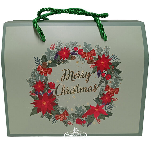 Подарочная пакет-коробка Dai Amore - Сюрприз 17*14 см Due Esse Christmas