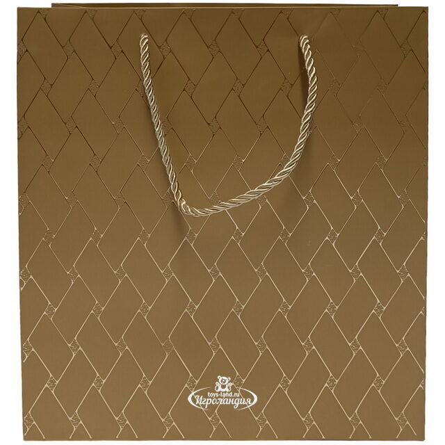 Подарочный пакет Coperta D'Oro - Jacob 23*18 см Due Esse Christmas