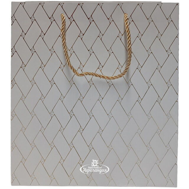 Подарочный пакет Trapunta - Jacob 23*18 см Due Esse Christmas