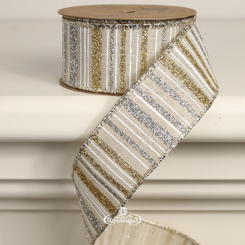 Декоративная лента Ivory: Stripes 270*4 см Koopman