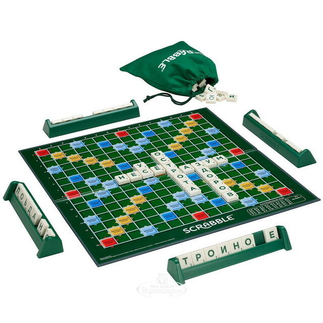 Настольная игра Scrabble (Скрабл классический) Mattel