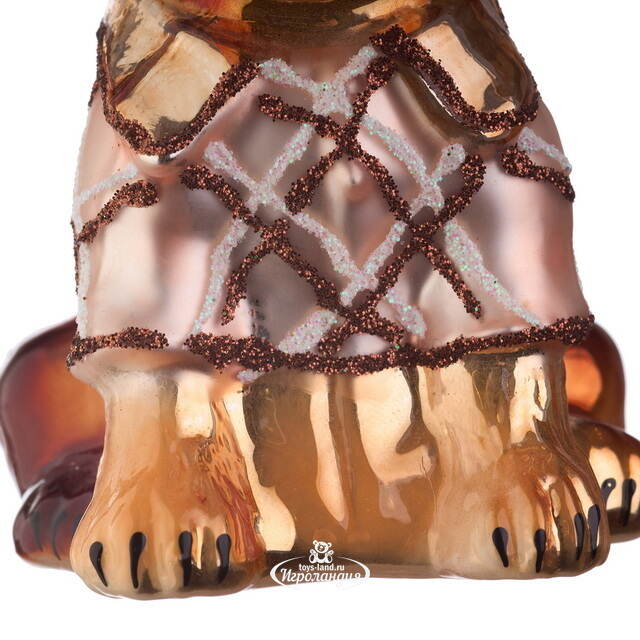 Елочная игрушка Норфолк-терьер с Оксфорд-стрит 12 см, стекло Goodwill