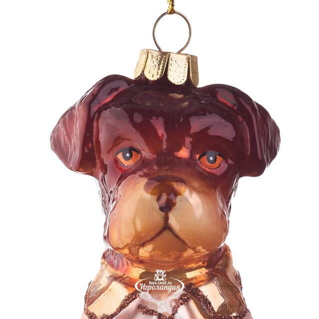 Елочная игрушка Норфолк-терьер с Оксфорд-стрит 12 см, стекло Goodwill
